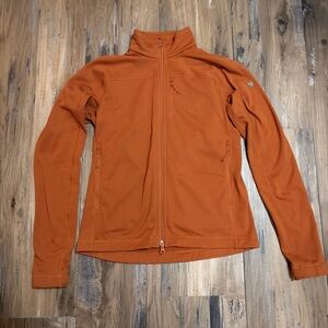 Fjallraven Orange Light Fleece Jacket - Women’s Small
